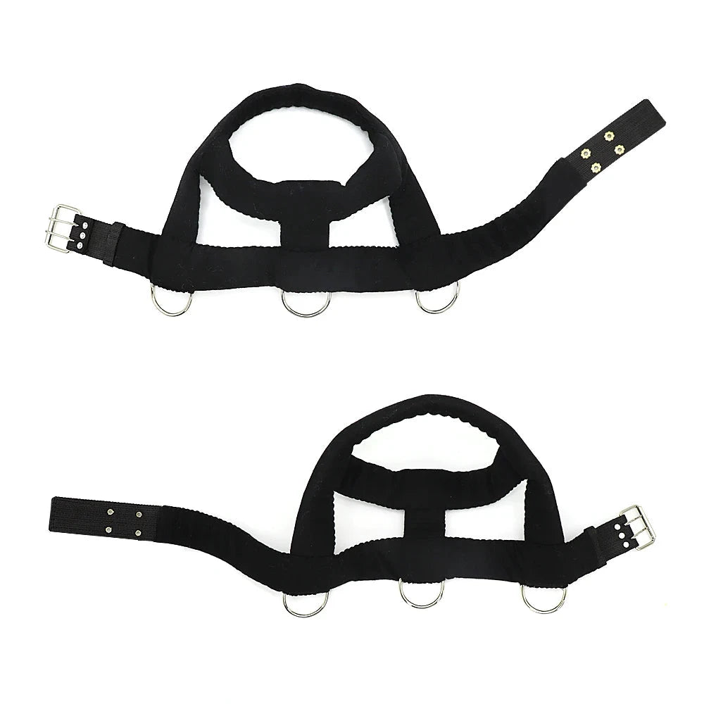 Harnais pour les chiens anti traction molletonné noir de boutiquechien