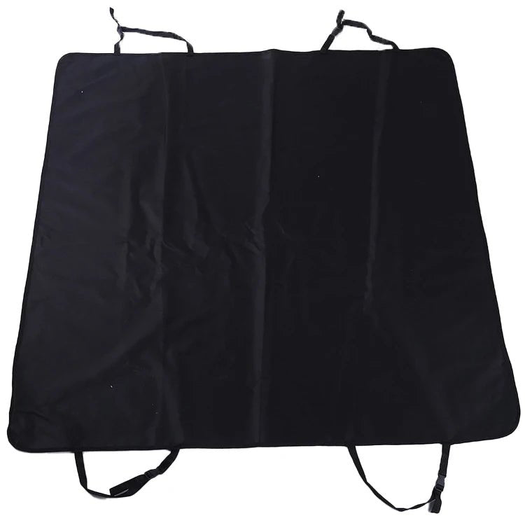 Housse protection siege arriere voiture pour chien noir