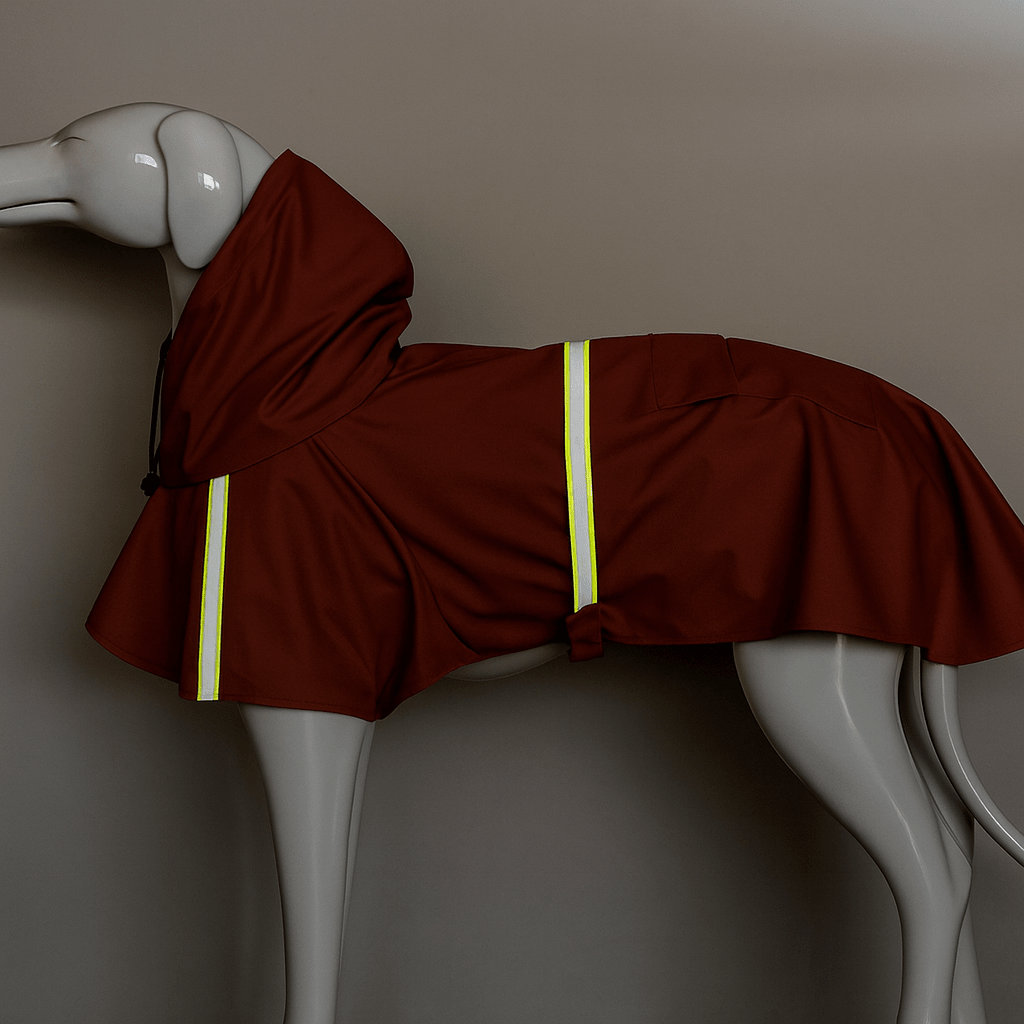 Imperméable pour chien réfléchissant avec les bandes réfléchissante de boutiquechien