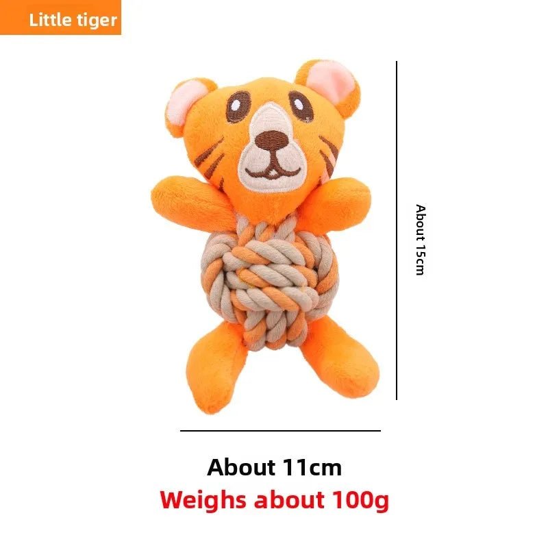Jouet mastication chiot lion