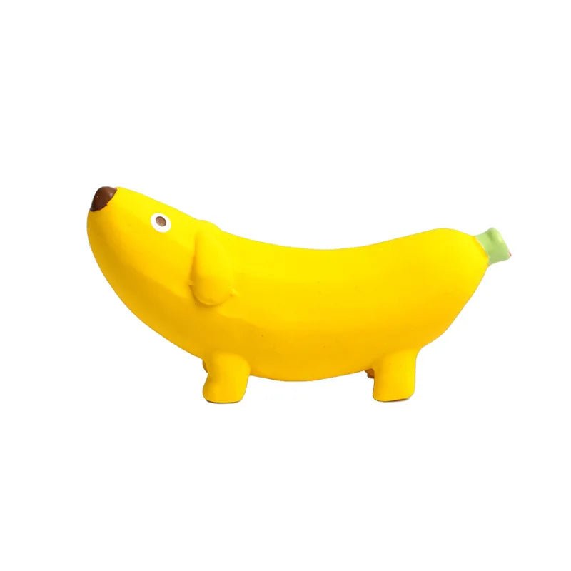 Jouet pour chiot 4 mois banane