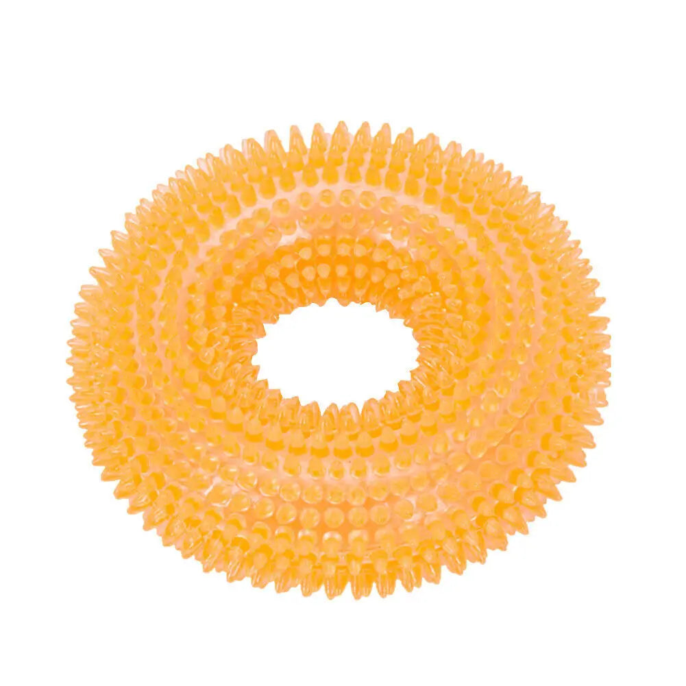 jouet colorer pour chien de couleur orange. Jouet chien orange résistant et durable à mâchouiller de Boutiquechien