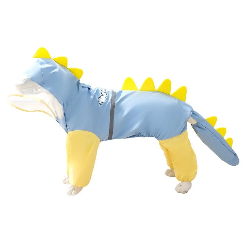 Kway dinosaure chien bleu