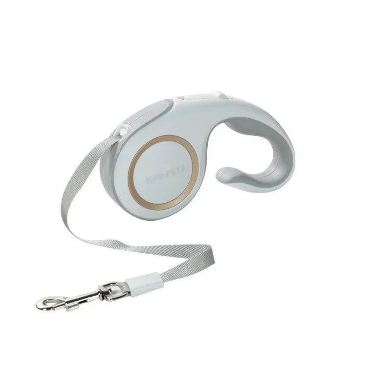 Laisse 3m pour chien bleu claire
