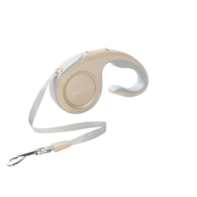 Laisse 3m pour chien beige