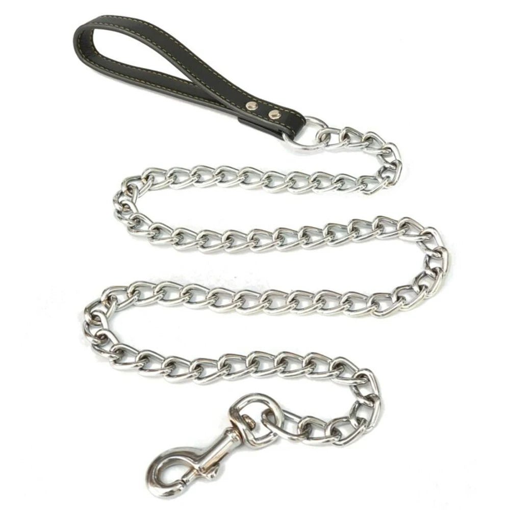 Laisse chaine pour chien metal 