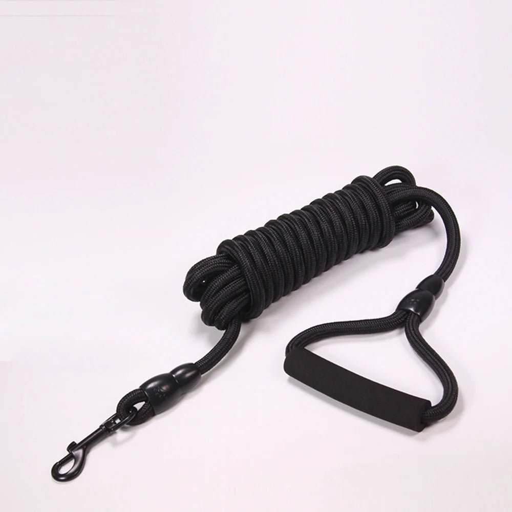 Laisse corde chien 5m noir