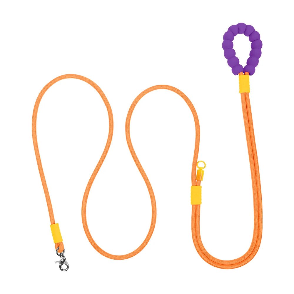 Laisse corde chien 3m orange