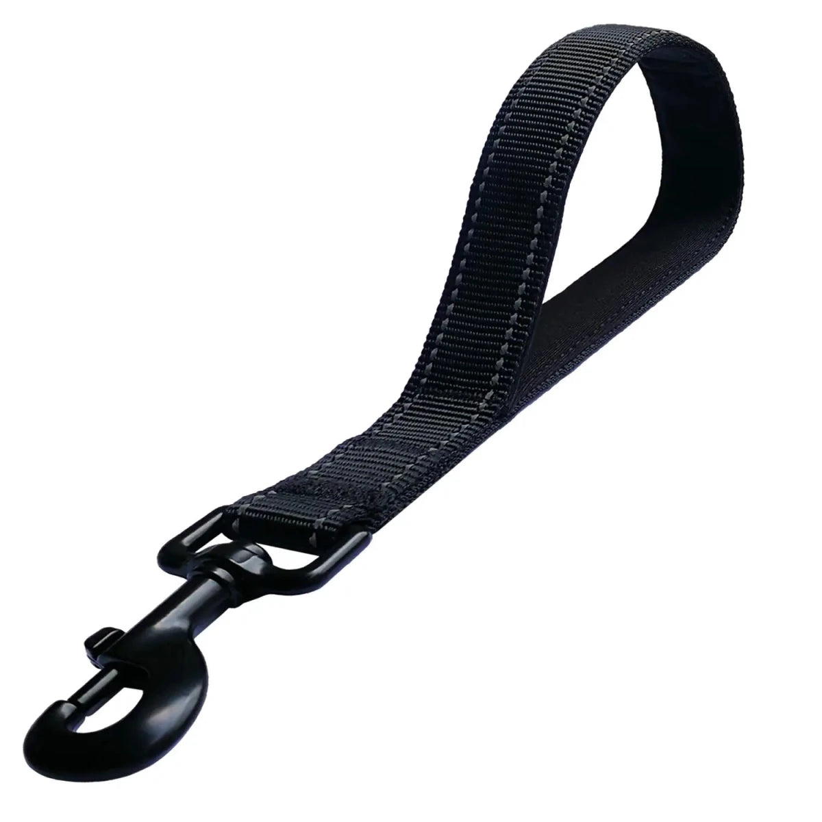 Laisse courte pour chien qui tire de couleur noir