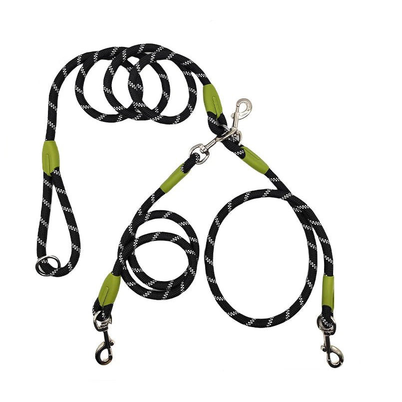 Laisse double pour 2 chiens