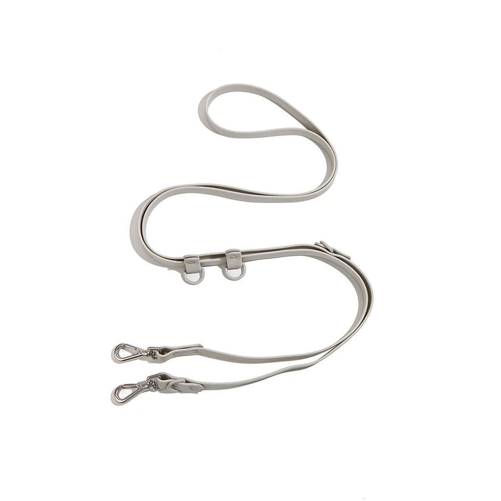Laisse lasso biothane gris
