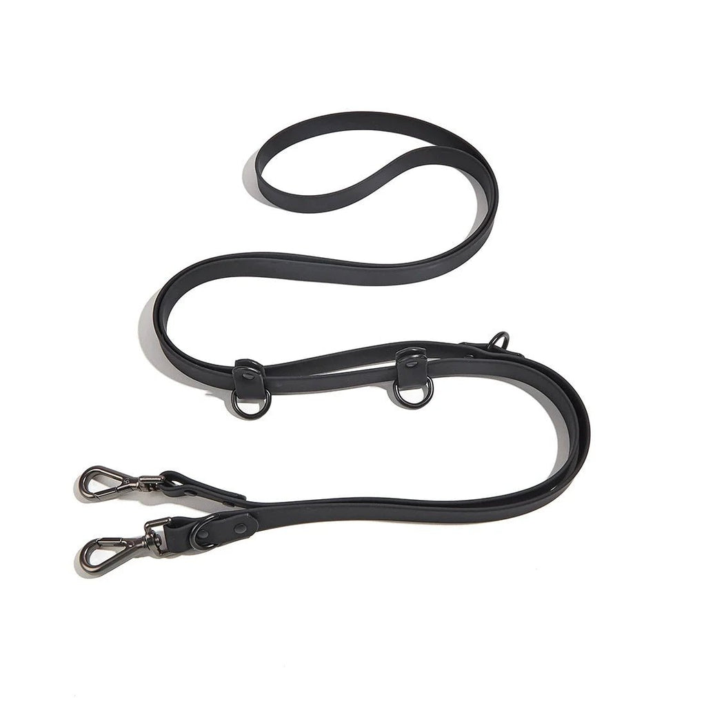 Laisse lasso biothane noir