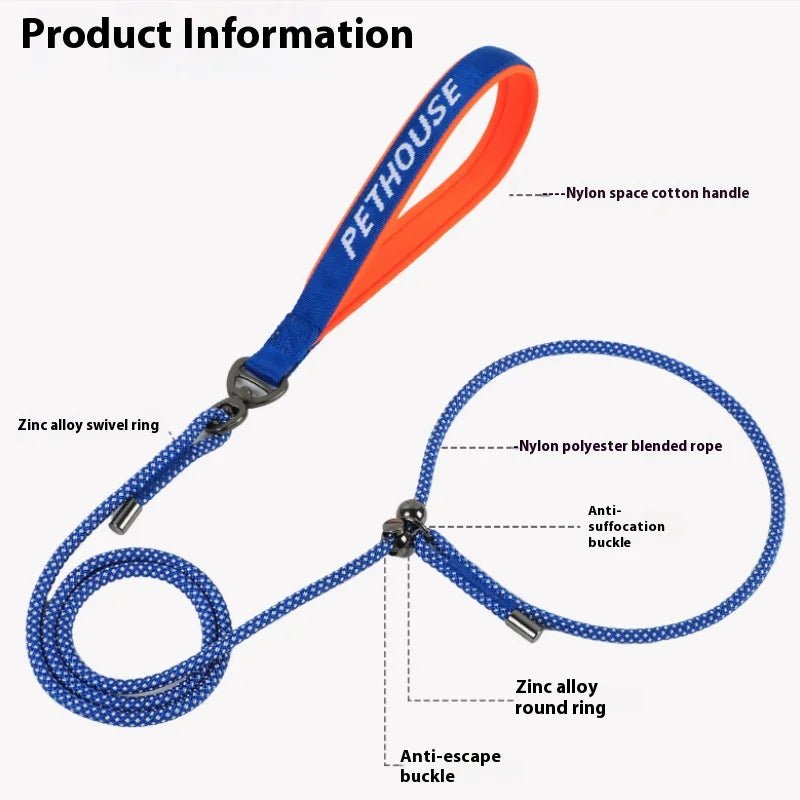 Laisse lasso chien qui tire info produit 