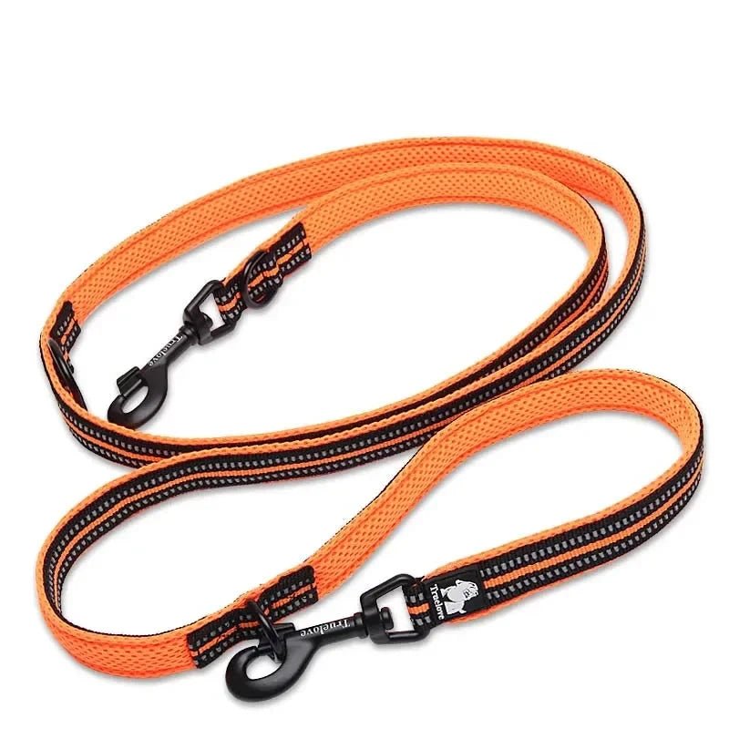Laisse lasso dressage orange