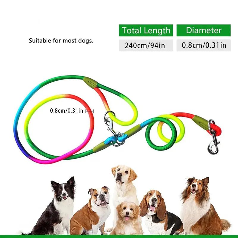 Laisse lasso nylon dimensions total 