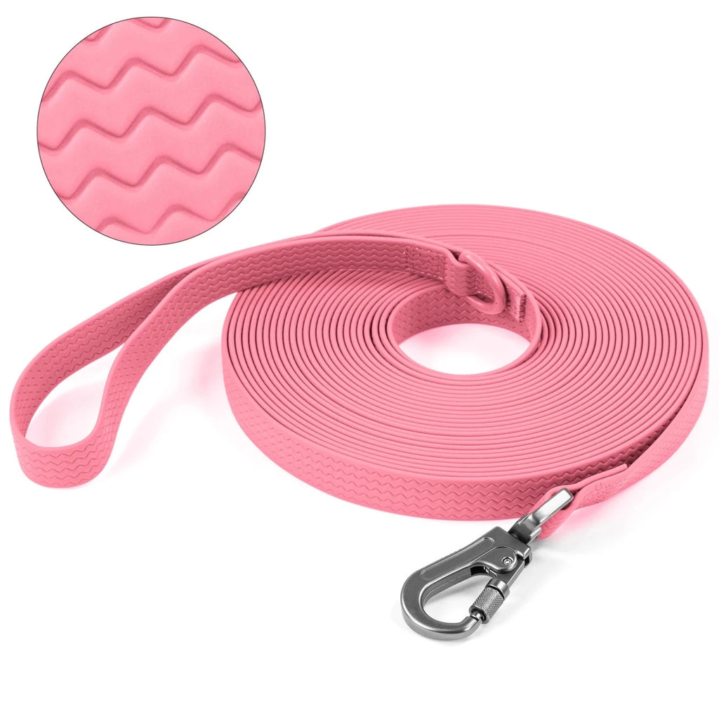 Laisse pour chien 10m rose