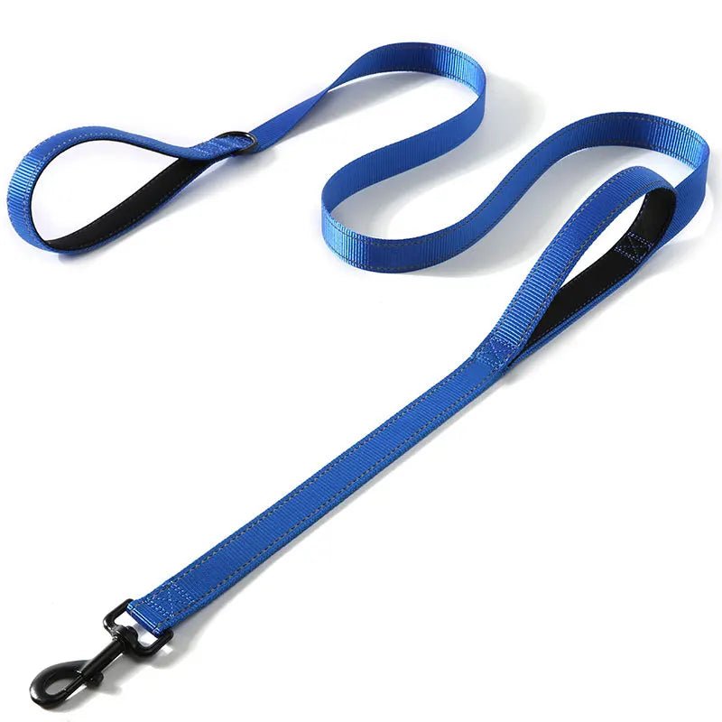 Laisse pour chien puissant bleu