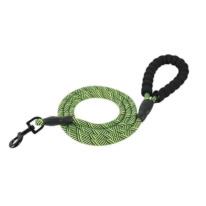 Laisse pour chien staff vert