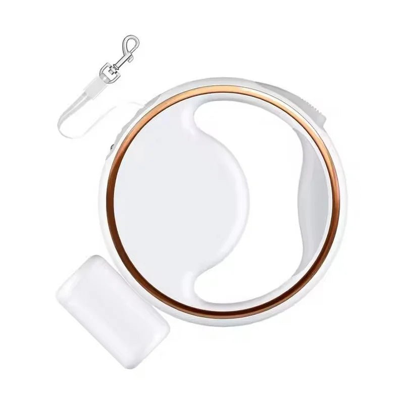 Laisse pour chiot berger australien blanc