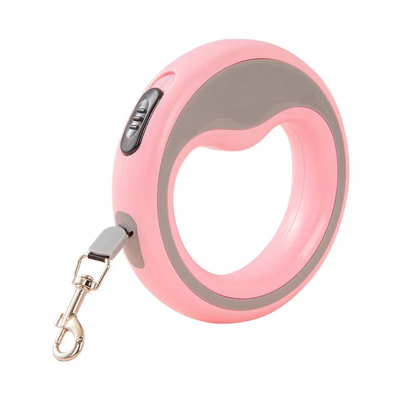 Laisse pour chien american staff rose