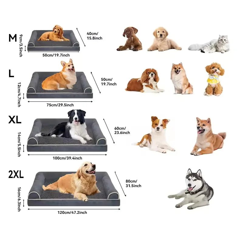 Lit panier pour chien xxl dimensions total