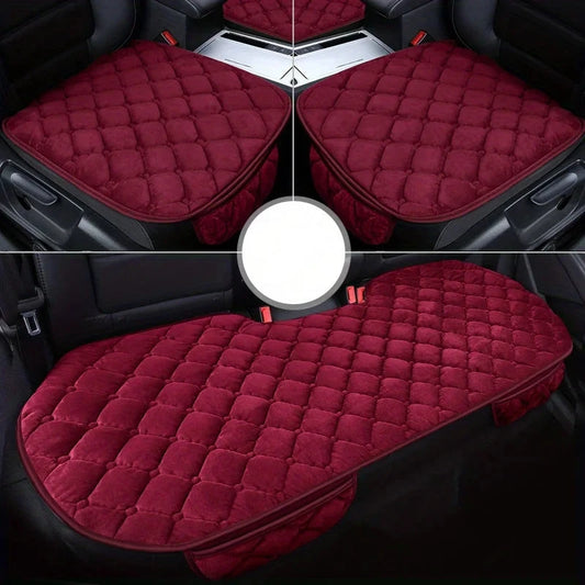 Lot de tapis de protection pour chien de couleur rouge pour protéger les sièges de voitures en toutes classe. Les tapis de protections pour chien sont anti-dérapants et compatible avec tous les sièges. Image produit Boutiquechien