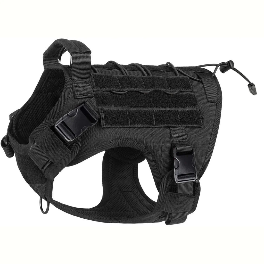 Meilleur harnais chien anti traction noir