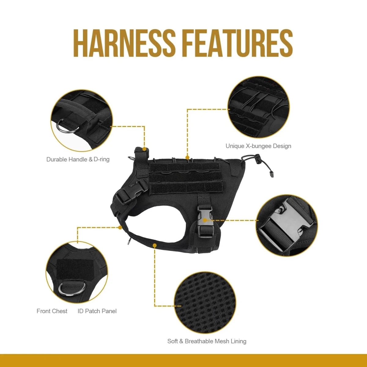 Meilleur harnais chien anti traction avantages produit 