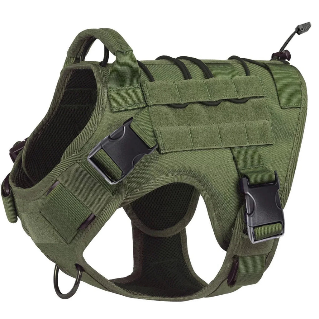 Meilleur harnais chien anti traction kaki