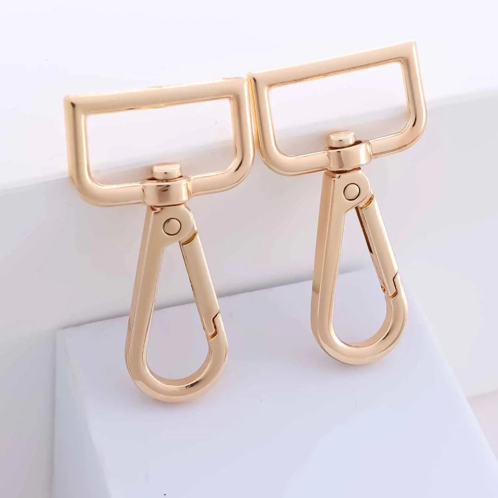 Mousqueton pour laisse chien or