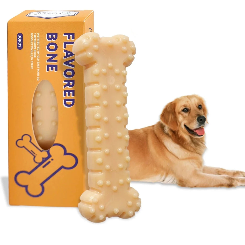 OS non toxique pour chien de couleur beige. Image produit Boutiquechien