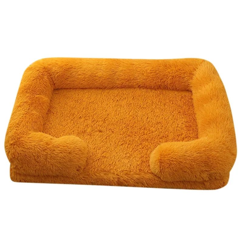 Panier anti stress chien dehoussable orange 