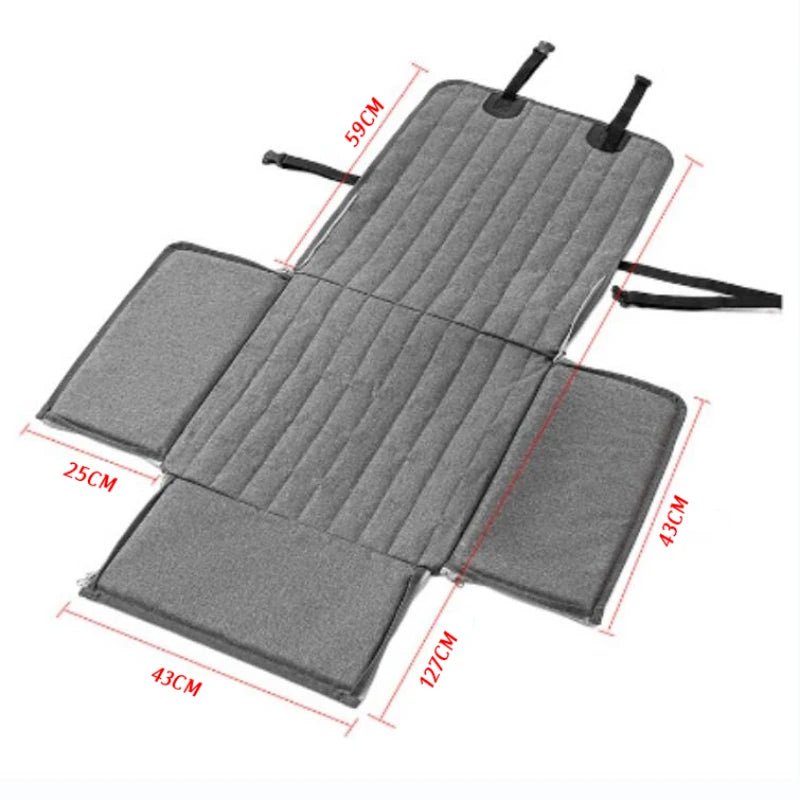 protection de siège de voiture pour chien de couleur gris. Image produit Boutiquechien 