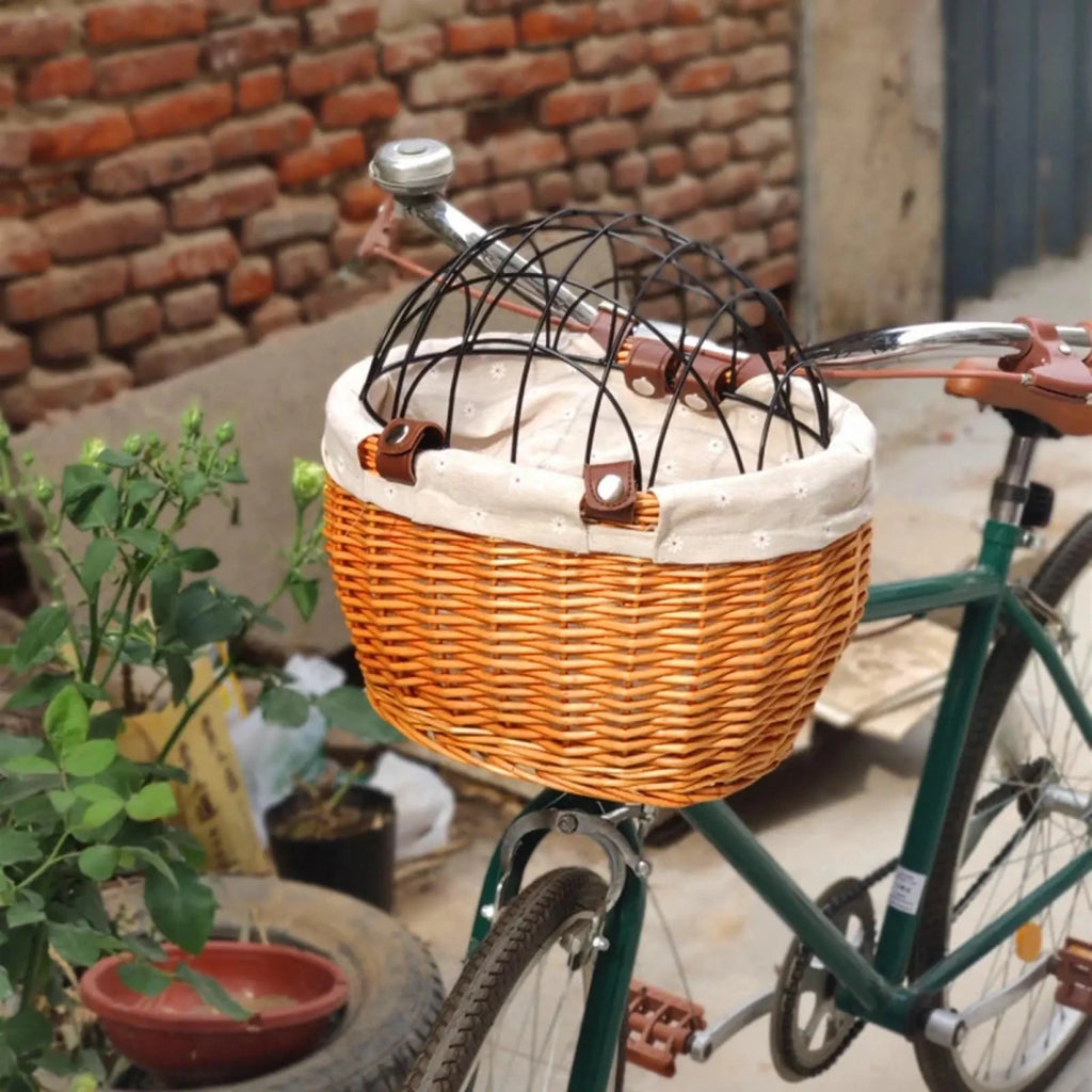 panier chien osier 