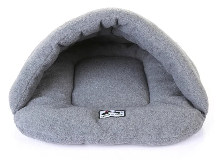 Panier chien de couleur gris en forme de nid durable et résistant  pour les petits chiens. Image produit Boutiquechien
