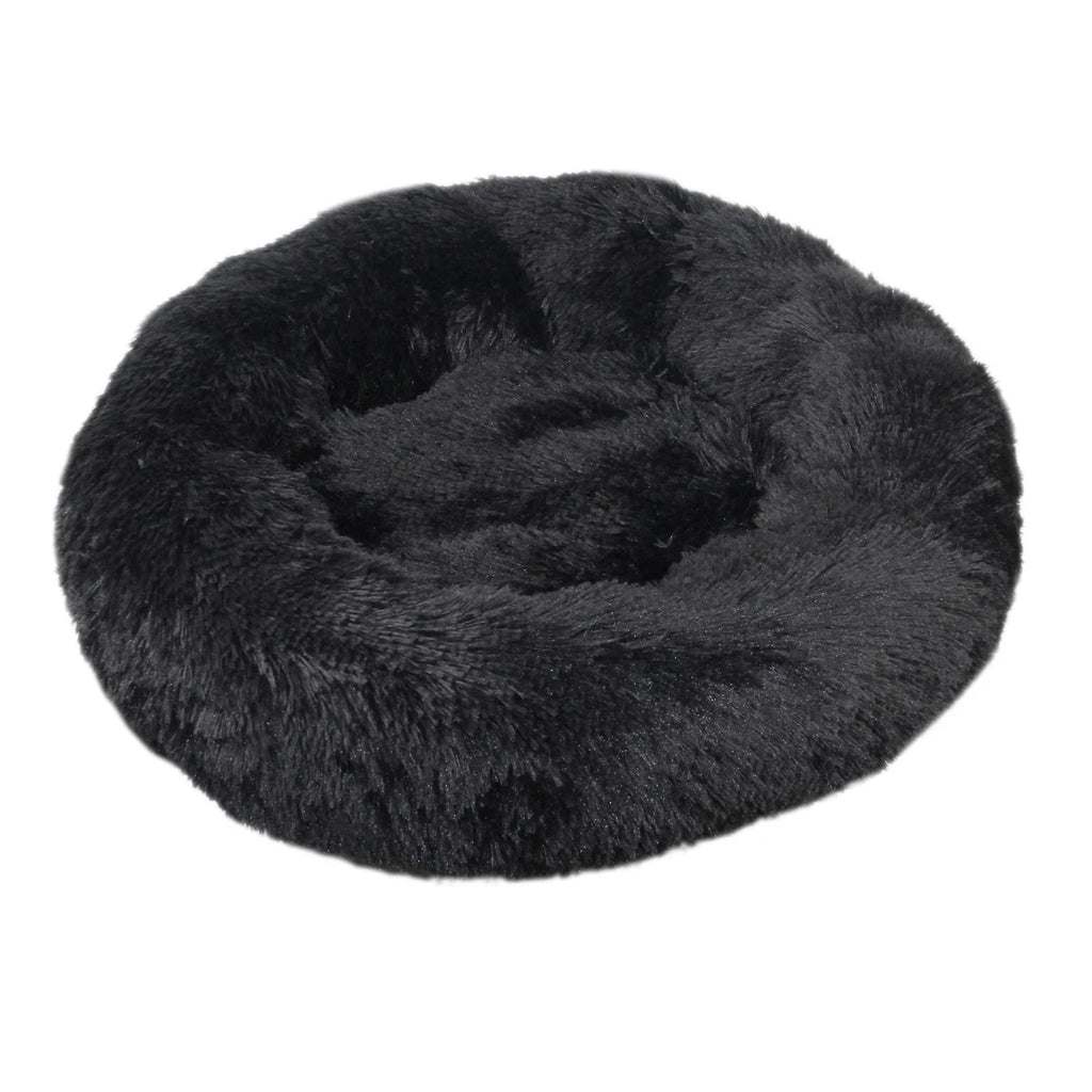 panier fluffy xxl pour chien de couleur noir pour grand chien. Image produit de boutiquechien 