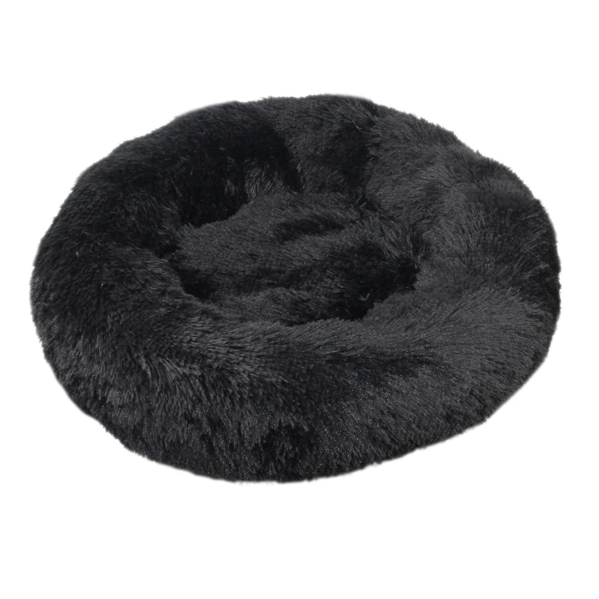 panier fluffy xxl pour chien de couleur noir pour grand chien. Image produit de boutiquechien 