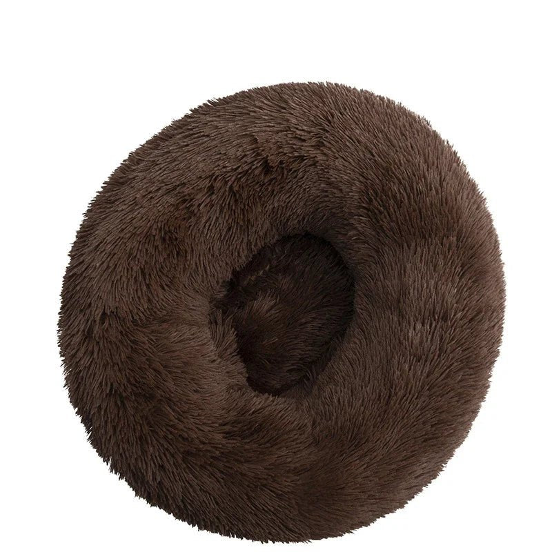 panier fluffy xxl pour chien de couleur café pour grand chien. Image produit de boutiquechien