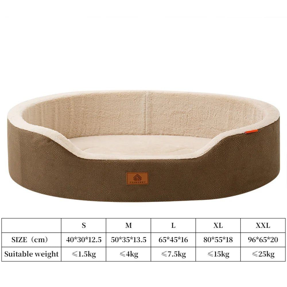 Panier pour chien grande taille dimensions brun