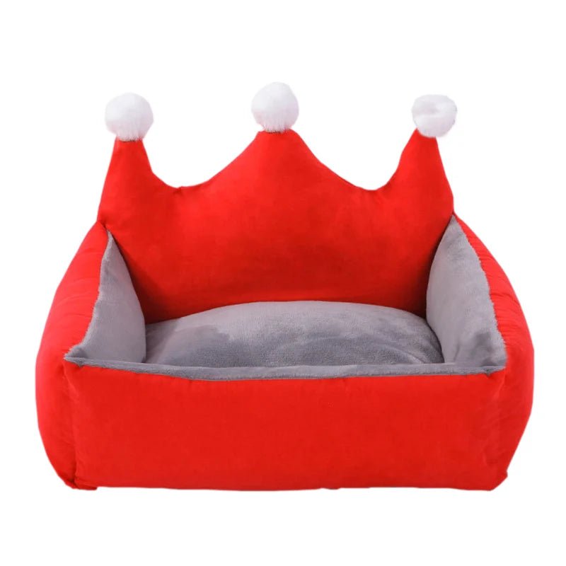 Panier pour chien princesse rouge 