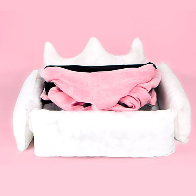 Panier pour chien princesse déhoussable
