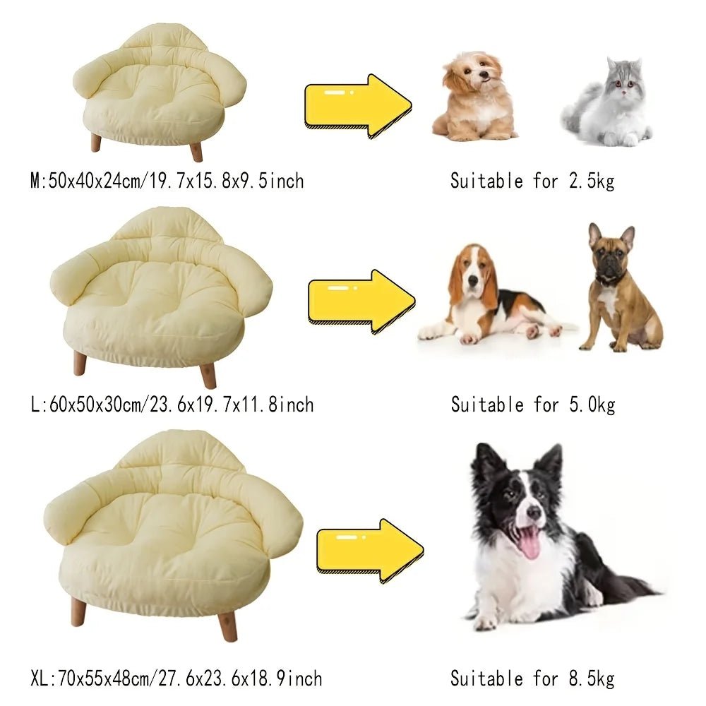 Panier pour chien sur pied dimensions