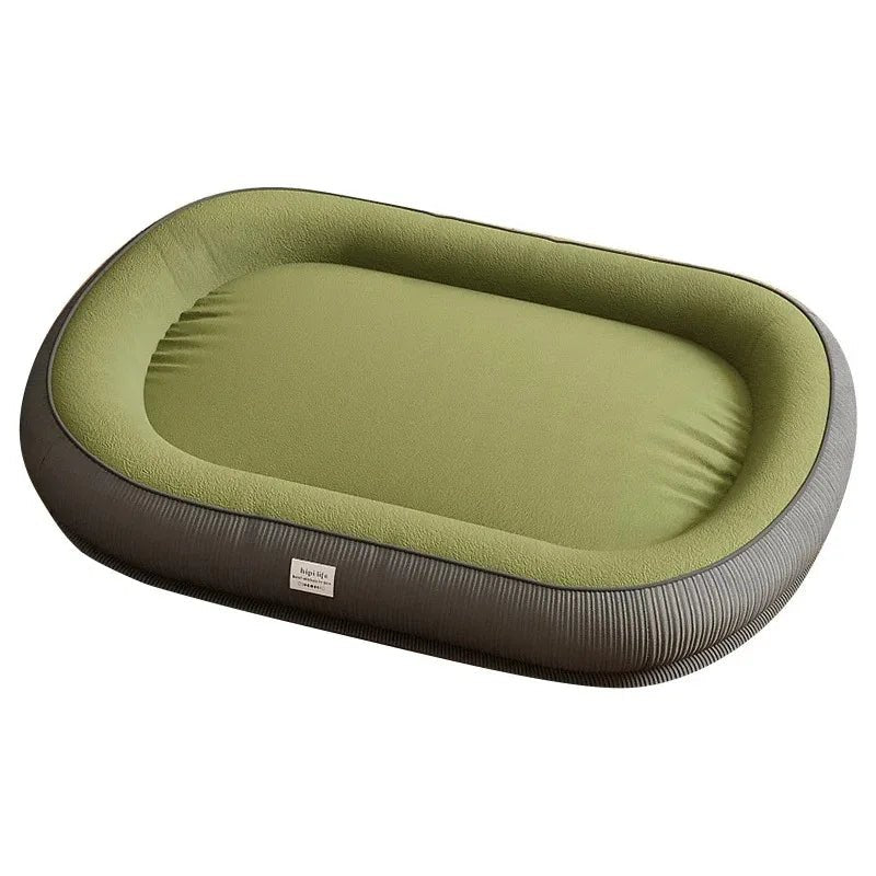 Panier pour chien xxl pour grand et gros chien. Le panier est rembourré et parfait pour l'été avec sa fraîcheur. Image produit boutique chien