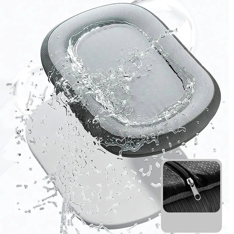 Panier pour grand chien lavable pour une grande hygiène. Produit vendu par boutiquechien. Panier déhoussable pour chien  blanc lavable 