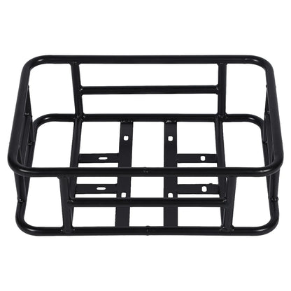 panier à vélo robuste de couleur noir résistant. Image produit Boutiquechien