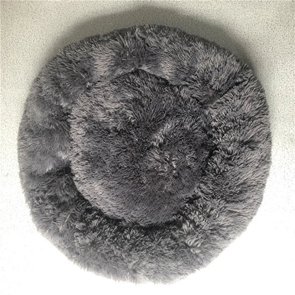 panier fluffy gris foncé pour chien résistant pour grand chien de boutiquechien