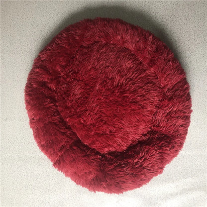 panier fluffy pour chien de couleurs rouge pour grand chien. image produit boutiquechien