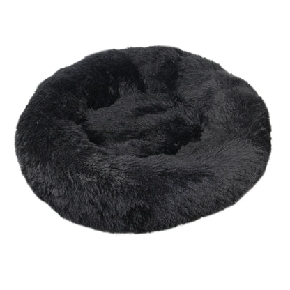 panier fluffy xxl pour chien de couleur noir pour grand chien. Image produit de boutiquechien 