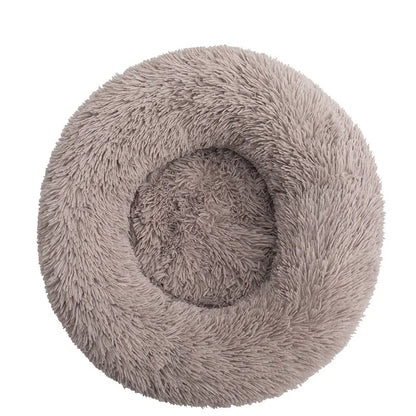 panier fluffy xxl pour chien gris foncé de boutiquechien. gros panier pour grand chien xxl