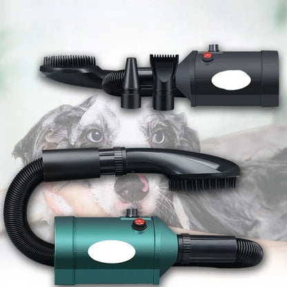 Pulseur chien silencieux et professionnel. Le pulseur possède plusieurs buses.Image produit Boutiquechien